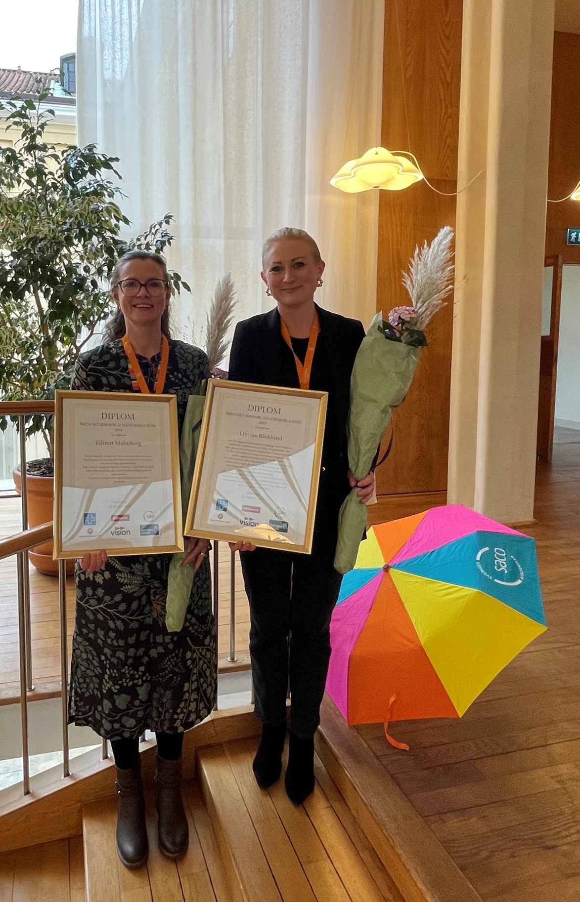 Ellinor och Linnea - &aring;rets skyddsombud 2025